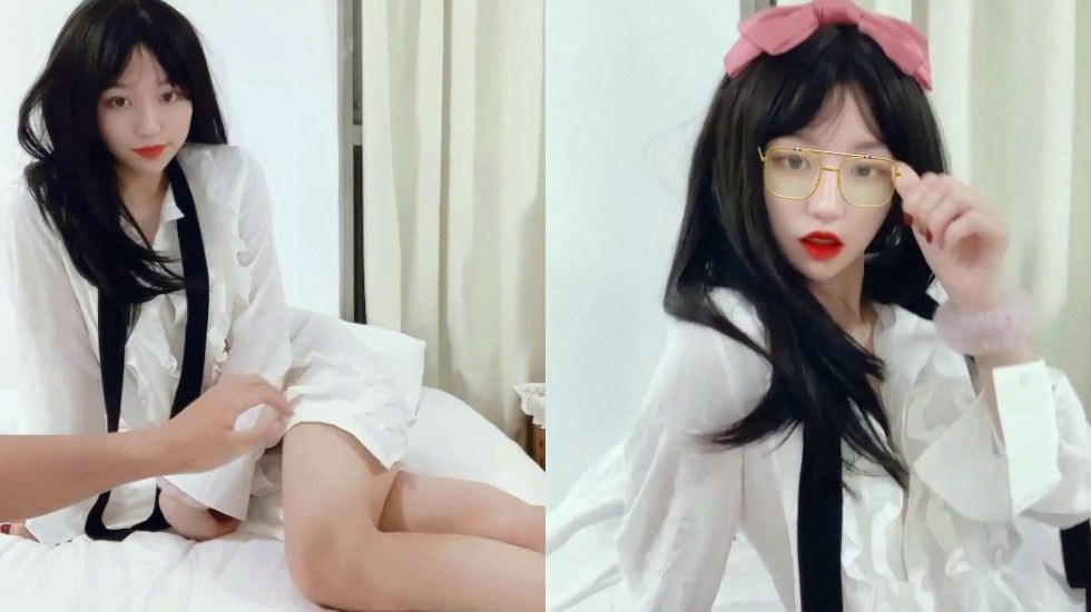 最美女神_不见星空_眼镜御姐范被长屌网友后入美臀 