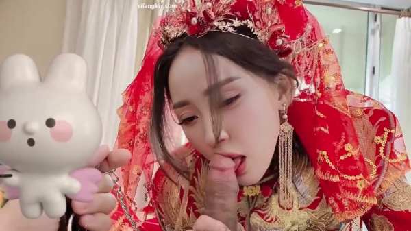 AI换脸杨幂梦中婚礼遭疯狂内射 明星换脸激情戏完整还原